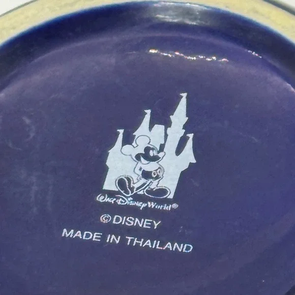 Walt Disney World Sorcerer Mickey Mouse Coffee Mug Blue 3D Made in Thailand - Picture 4 of 7